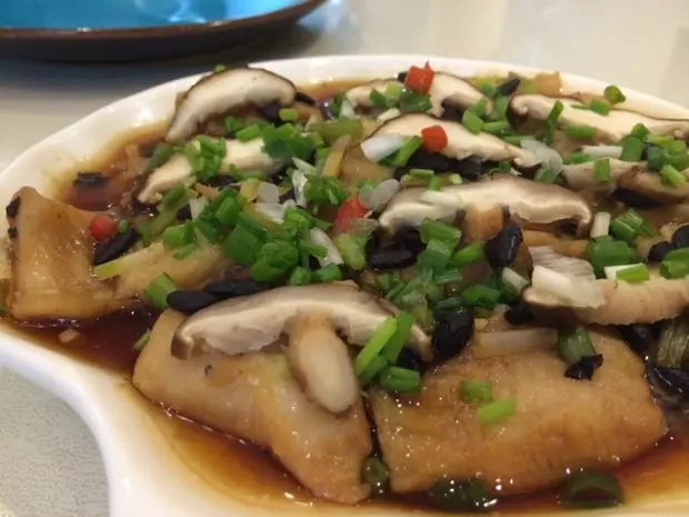 香菇豆豉蒸龍利魚