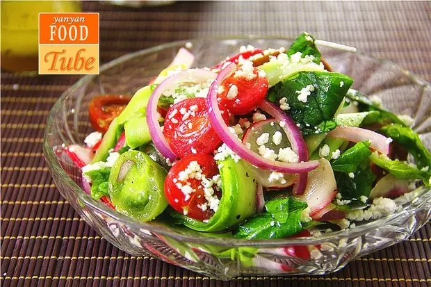 油醋蔬菜沙拉 Salad &#39;Basic&#39;