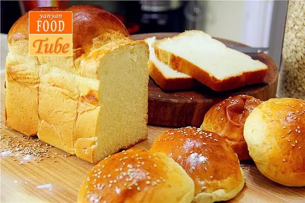 基础面包制作 Basic Bread (Loaf&amp;Roll)