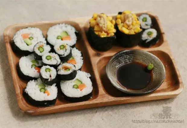 素寿司拼盘组合