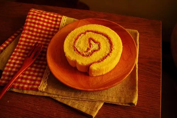 榴梿蛋糕卷