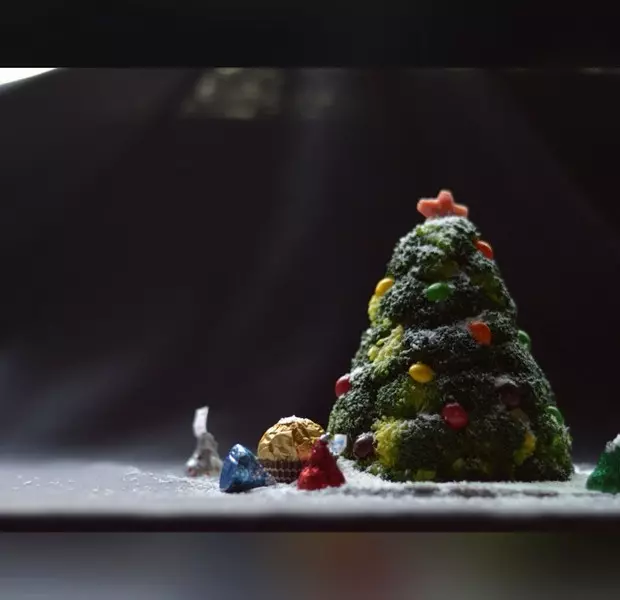 聖誕樹沙拉的詳細製作方法（西蘭花土豆泥聖誕花環）