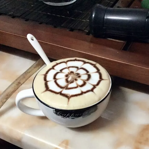 咖啡雕花