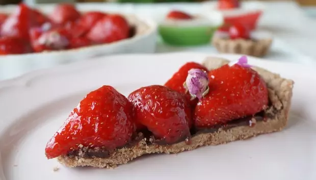 法式巧克力草莓塔-女生最愛夏季甜品