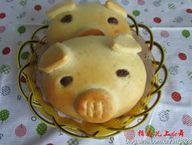 猪娃面包