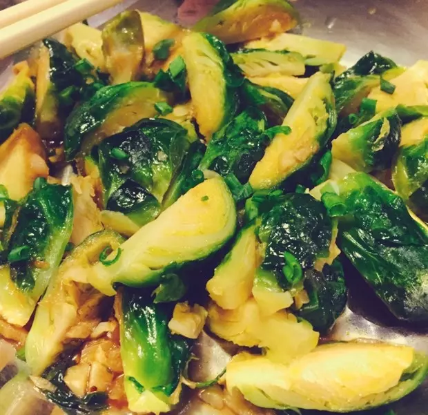 Brussels sprouts 蚝油甘蓝