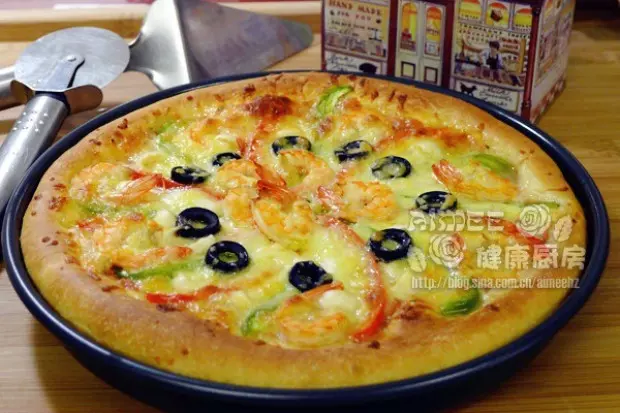 黑榄鲜虾PIZZA