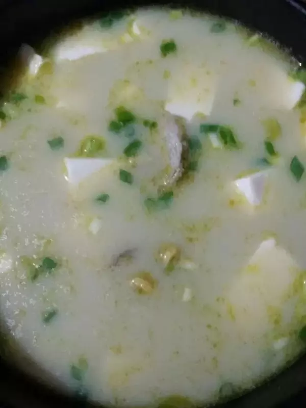 河蚌豆腐湯