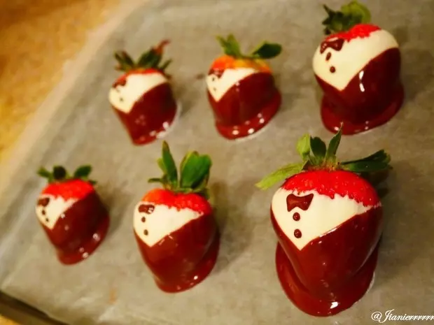 巧克力草莓－情人節里的小浪漫