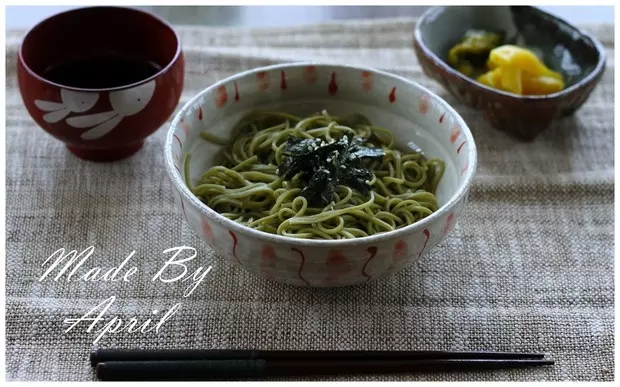 綠茶蕎麥冷麵