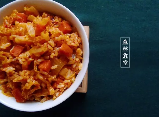 泡菜火腿炒饭——简单淳朴的美味
