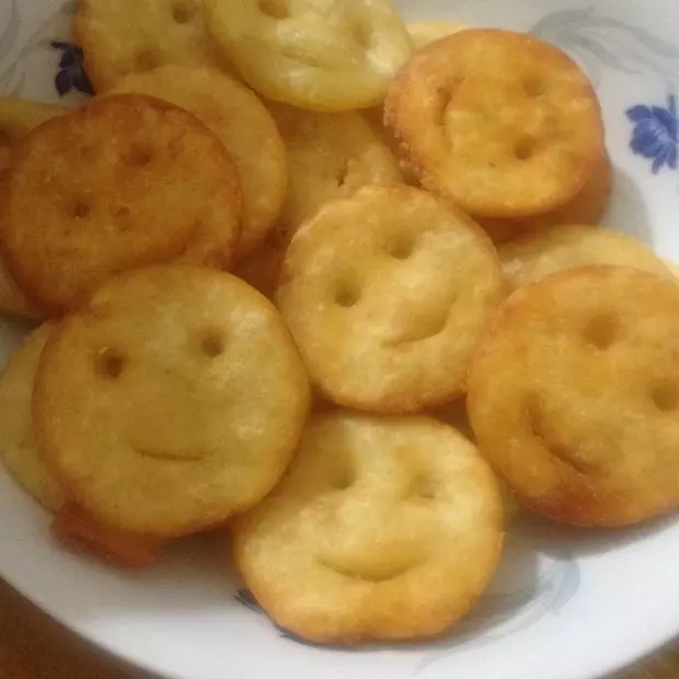 土豆笑臉餅