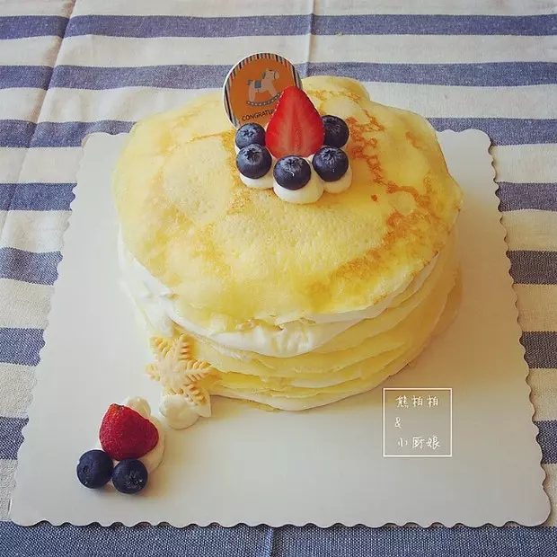 榴梿千层可丽饼蛋糕