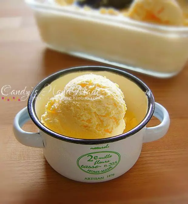无蛋配方--芒果椰奶冰淇淋