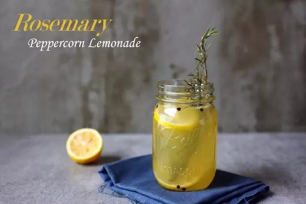 迷迭香黑胡椒柠檬特饮Rosemary Peppercorn Lemonade