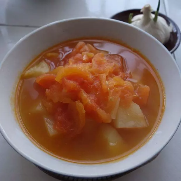 番茄土豆汤