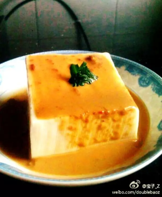 麻醬冷豆腐