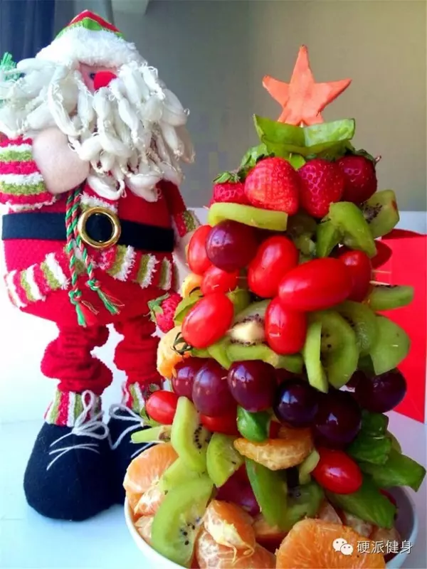 甜蜜水果圣诞树&amp;肉香满溢圣诞树