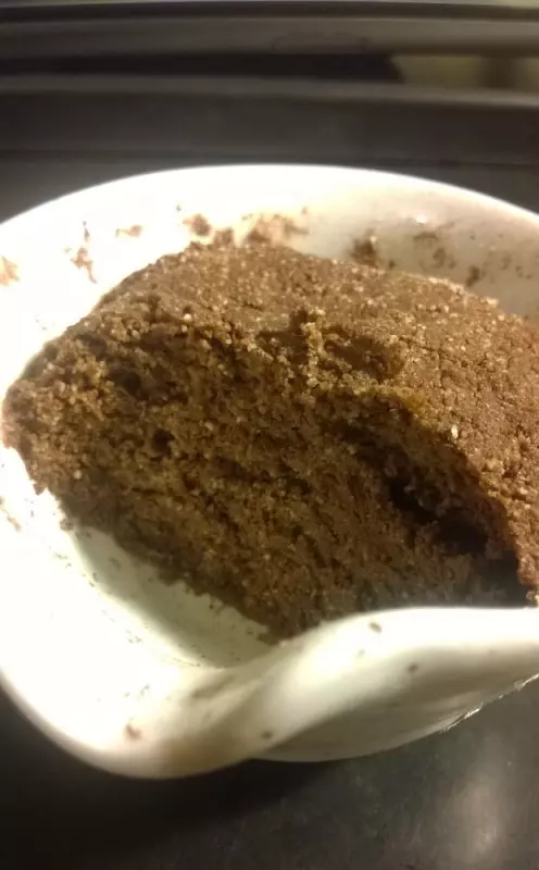 【无糖无油低卡零食】微波巧克力杯子蛋糕