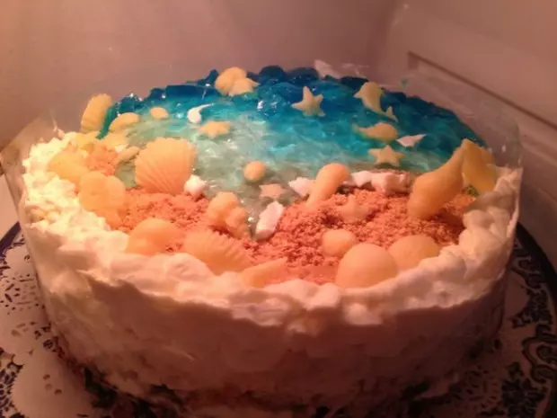 馬爾地夫的海洋蛋糕