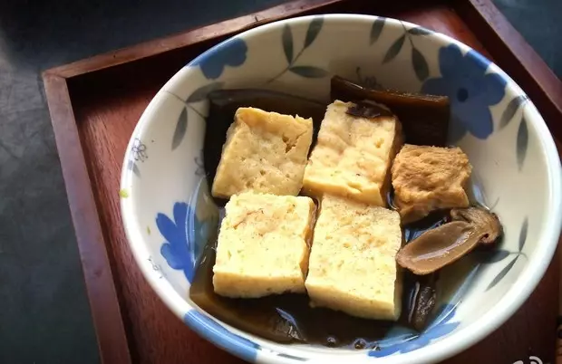海带炖高野豆腐
