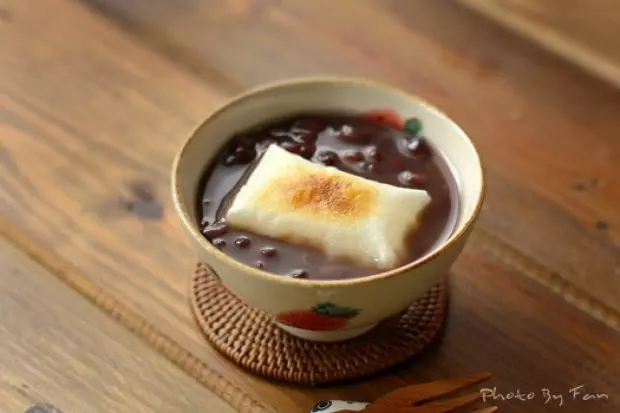 日式麻糬红豆汤