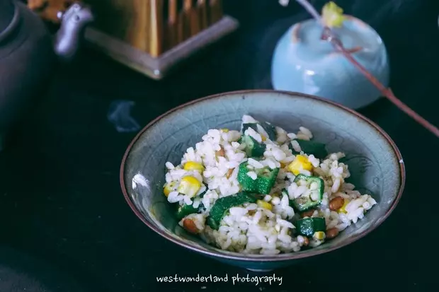 咖喱秋葵納豆炒飯