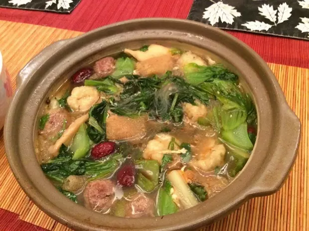 砂鍋丸子湯