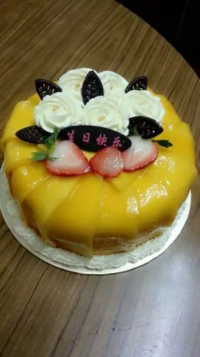 香浓芒果蛋糕（7寸圆模）