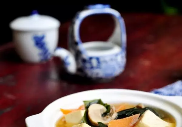 味噌豆腐汤的做法