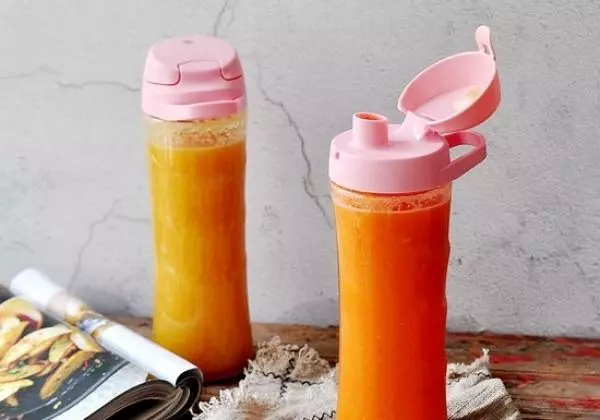夏橙雪梨胡萝卜汁的做法