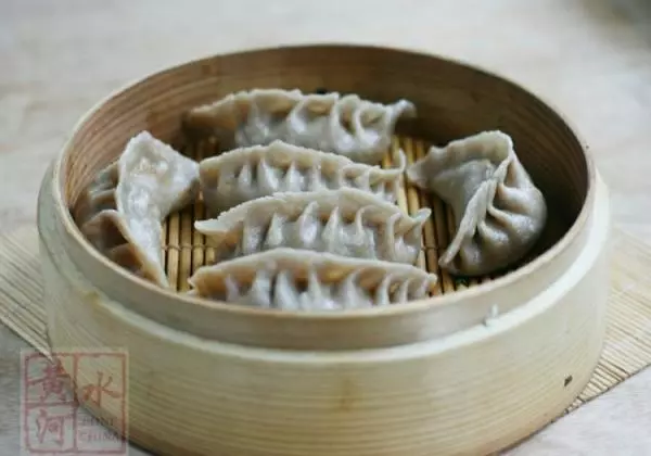 荆芥荞面蒸饺的做法