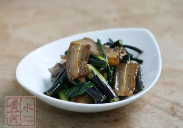 紫菜苔炒咸肉的做法