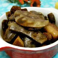 扁豆炖肉的做法