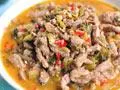 傣族风味——水腌菜炒肉的做法