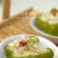 豆腐釀青椒的做法