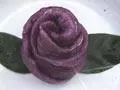 奶香紫玫瑰花卷的做法