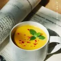 奶香南瓜浓汤的做法