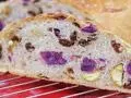 紫薯栗子面包的做法
