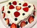 心形草莓雪纺蛋糕的做法