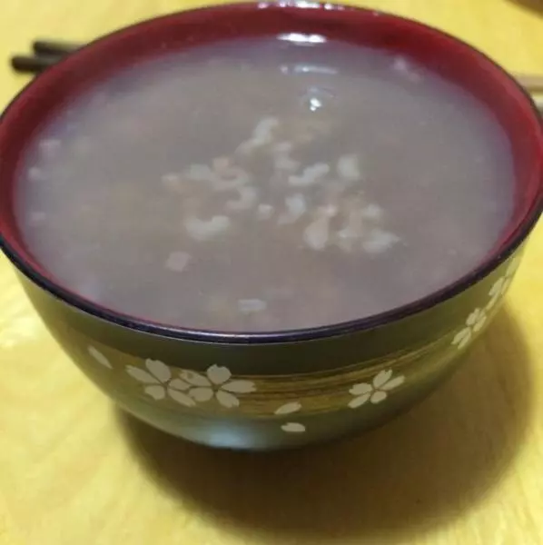 红豆薏仁糯米粥