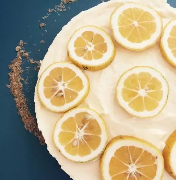 柠檬芝士蛋糕（免烤型）