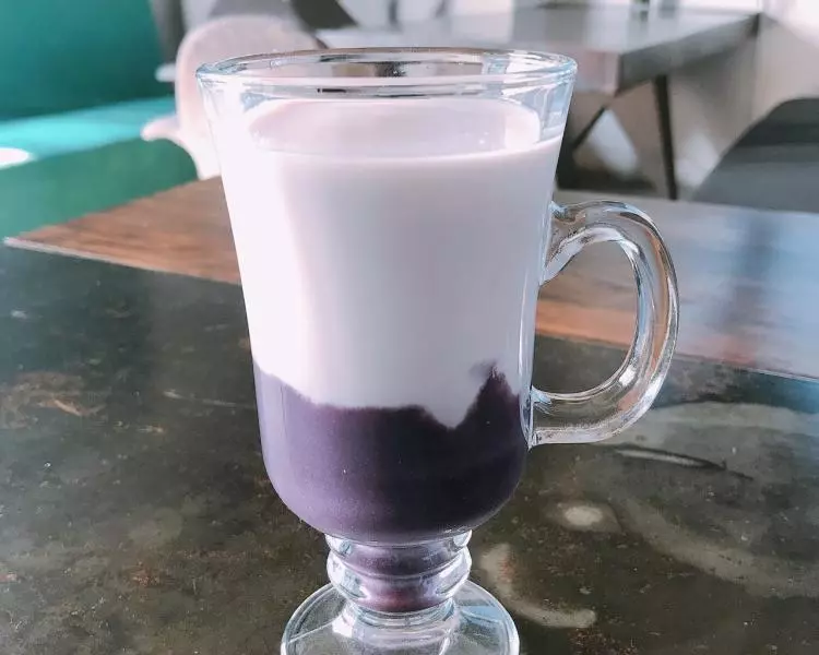 紫薯牛奶饮