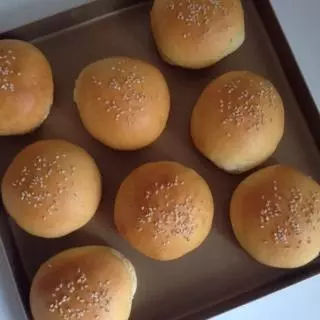 自製漢堡包之麵包胚