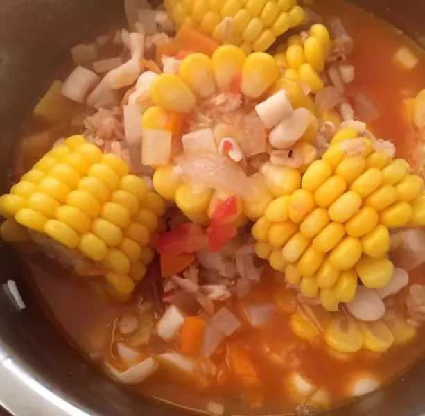 玉米蔬果養生湯