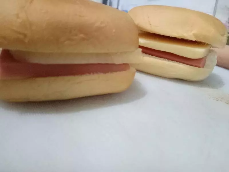 達利園小麵包版三明治
