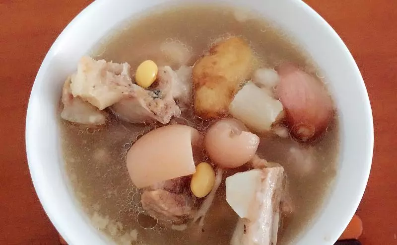 豬蹄黃豆臭屁醋-月子餐