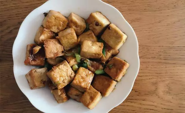 毛驢廚房--家常菜--香煎豆腐/家常豆腐