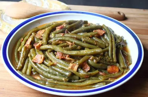 美国南方风格慢煮绿豆荚（Southern-Style Green Beans by Food Wishes）