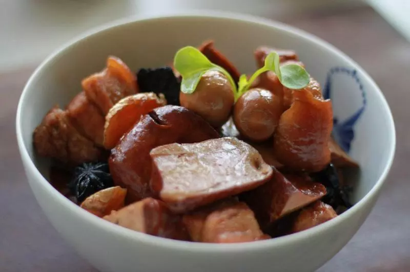 暖融融秋季菜—五香焖肉